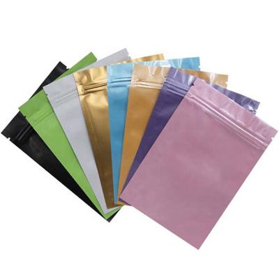 China Custom Flat Foil Ziplock Bag Moisture Proof for sale