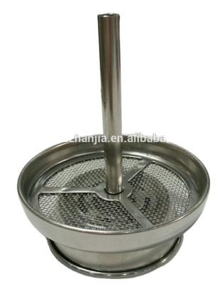 China Aluminum Alloy Hookah Shisha Accessories Charcoal Zinc Alloy Stainless Holder for sale