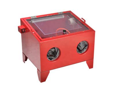 China Small garage Europe and USA hot sale factory price 90L mini portable sandblaster for sale