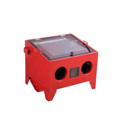 China Small Garage Control The High Output Air Blast Gun Inside 24 Gal Mini Portable Sand Blast Machinery for sale