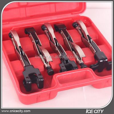 China One Hand Push Button Releasing Zhejiang Factory Direct Handle 5pcs Axial Clamps Set For Body Shop Welder for sale