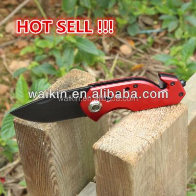 China Camping Stainless Steel Non-variable Multifunctional Outdoor Folding Pocket Knife for sale