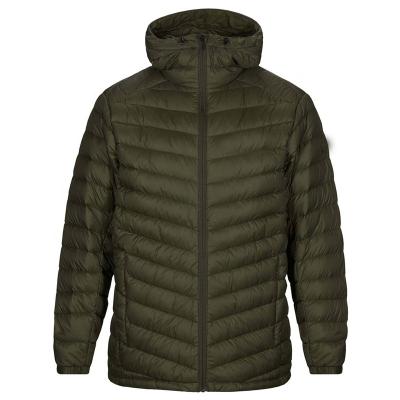 China High Quality Recycled Anti-wrinkle PET Fabric Clothing RPET Polyester Winter Windproof Jacket for sale