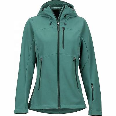 China Waterproof Women's Jackets Waterproof Hooded Coat Wholesale Coated Women's Anorak Softshell Jacket for sale