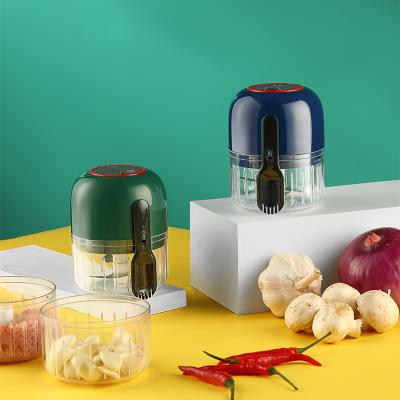 China Viable Rechargeable Multi-Function Multi-Functional Household Use Color Lady Garlic USB Electric Food Processor for sale