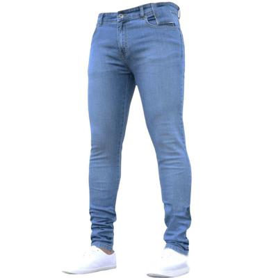 China New Fashion WANLI QUICK DRY Skinny Denim Pants Casual Comfortable Men's Jeans for sale