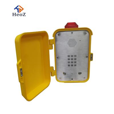 China HeoZ IP66 Subway Telephone Railway Wall Waterproof Weather Resistant Telephone HZ-WP1502002 for sale