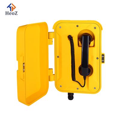 China Metros HeoZ IP67 Waterproof Mine Phones Telephone Tunnel Phone HZ-WP1502003 for sale