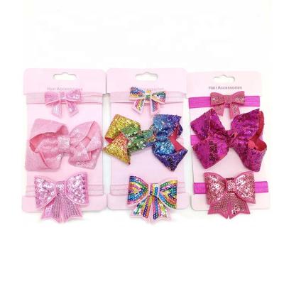 China Factory Wholesale Fashionable Hair Band Cute Kids Baby Hair Accessories Set And Hairband Headband Set For Baby Girls Gift for sale