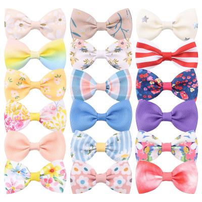 China Hair Clips Soft Hairpins Hair Clips For Girls Hair Accessories Cloth Bowknot Hairpin for sale