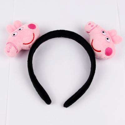 China Wholesale Polyester Hair Band Party Favor Gift Girls Cardboard Accessory Headband For Girls for sale