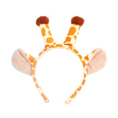 China Cute Giraffe Card Party Gift South Korea Dongdaemun Exhibition New MOE Headband Christmas Christmas Hair Ornaments Birthday Gift Activities Party for sale