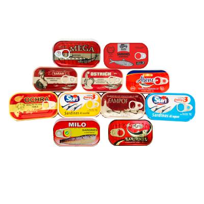 China Cheap Price Canned Sardine Canned Fish In Vegetable Oil Supplier With OEM Brand for sale