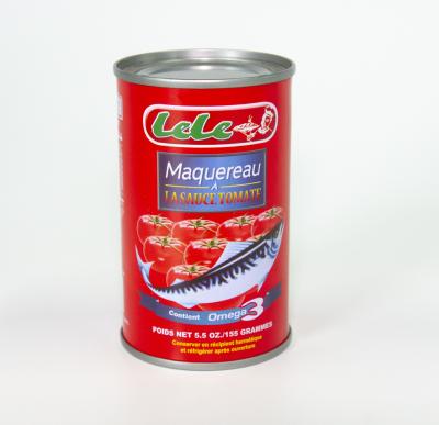 China Small canned canned mackerel in tomato sauce for sale