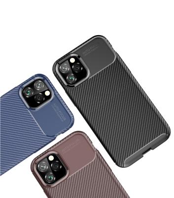 China Simple And New Fashion Beetle Phone Case For iPhone 12 5.8 Inch Carbon Fiber Soft Cover For iPhone All Models for sale