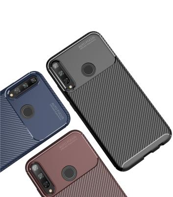 China Simple And Fashion New Beetle Carbon TPU Soft Slim Cell Phone Case Shockproof Cover For Huawei Y6 pro 2019 Y7 2019 for sale