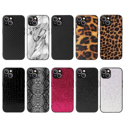 China Shockproof Luxury Leather Case Designer Cover Mobile Cell Phone Cell Phone Case For iPhone 13 8 7p Max Pro 12 x xs for sale