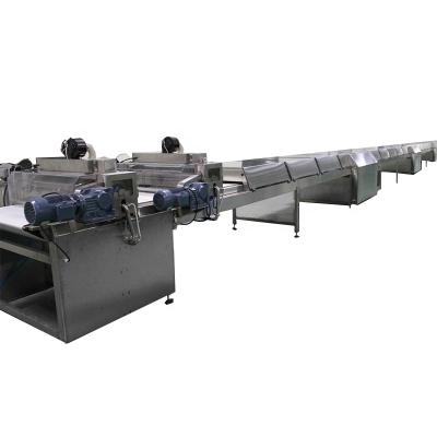 China Snack Factory Chocolate Chips Depositor With Cooling Tunnel Line To USA for sale