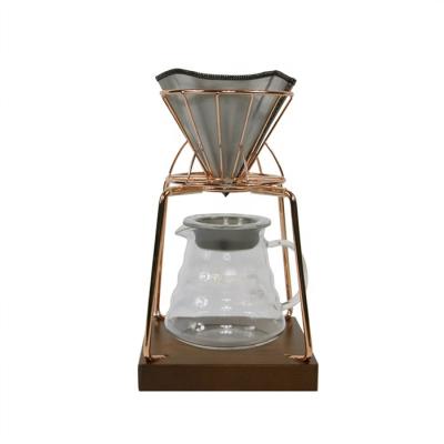 China Sustainable Low Price Convenient Espresso Hand Brewed Hanging Travel Coffee Drip Set for sale