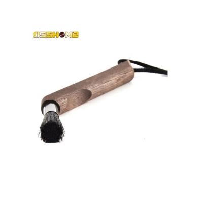 China Professional Supplier Capacity Black Walnut Dining Coffee Basket Super Brush Cleaning Viable Nylon Grinder Viable for sale