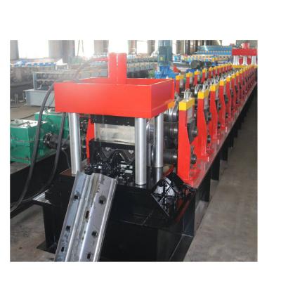 China Building Material Stores China Supplier Highway Road Safety Barrier Steel Barrier Roll Forming Machine for sale