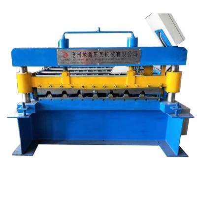 China Building Construction Metal Sheet Profile Wall Panel Steel Trapezoidal Sheet Cold Roll Forming Making Machine With Flexible Display Screen for sale