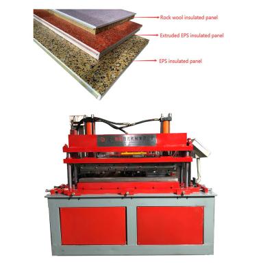 China External Durable Stable Decoration Integrated Wall Panel Insulation Exterior Wall Heat Insulation Panel Making Machine for sale