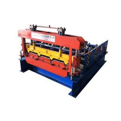 China Popular Building Construction Metal Wall Panel Curving Curving Trapezoidal Steel Sheet Cold Roll Forming Making Machine Production Line for sale