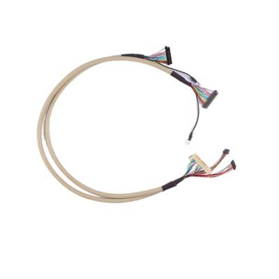 China Factory Electronic LCD Panel Connect LCD Screen To TV Lvds Tie Wire Harness Waterproof Custom for sale