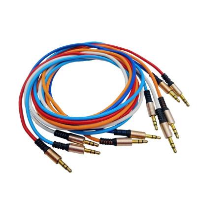 China 3.5MM AUX audio cable. Electronic Cable Jack For Car Computer Headphone 3.5MM High End Jack For Speaker for sale