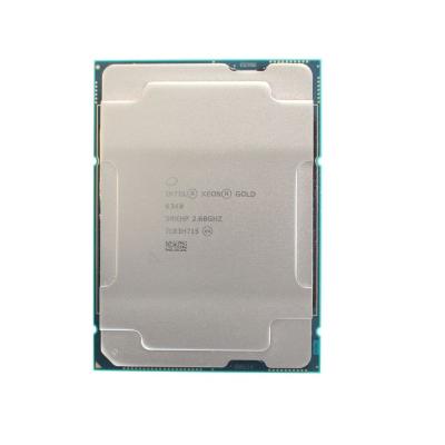 China Server 2.6 GHz 42M Cache 28 Cores 56 Leads FCLGA4189 Xeon Gold 6348 CPU Processor for sale