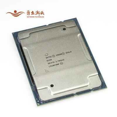 China Server Xeon Gold 6150 CPU Processor 2.7ghz 18 Cores 36 Threads LGA 3647 New for sale