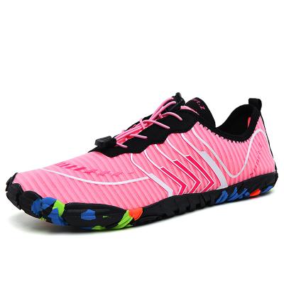 China Waterproof 2021 Proof Sports Water Printing Shoes Quick Dry Breathable Beach Swimming Shoes for sale