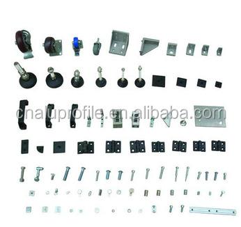 China Industrial Slot T Profile Assembly Aluminum Accessories Of Decorations for sale