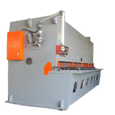 China Building Material Stores Metal Sheet Cutting Ms SS Shearing Machine Hydraulic Guillotine Shear Machine For Steel Plate for sale