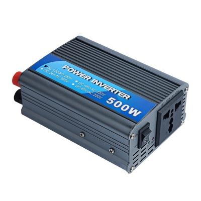 China Modified Sine Wave 500w Power Inverters 12v Dc To 220v Ac Converter Single Output for sale