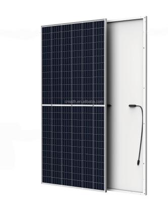 China Paneles solares mono semicelulares de 500 vatios Paneles solares bifaciales 380w 400w 420w 450w en venta