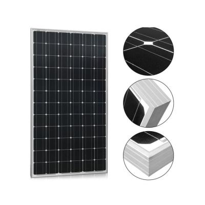 China High Efficiency Solar System Panel 100w To 500 Watt Mono Solar Panel for sale