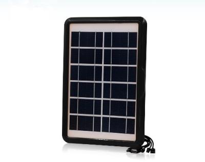 China 12V 9V 6V 5V 2W 5W Mini Led Light 3W Solar Panel Portable Solar Charger for sale