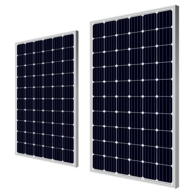 China Panel solar fotovoltaico estándar 100W 250W 300W 330W 350 Watt Panel solar de 12 voltios en venta