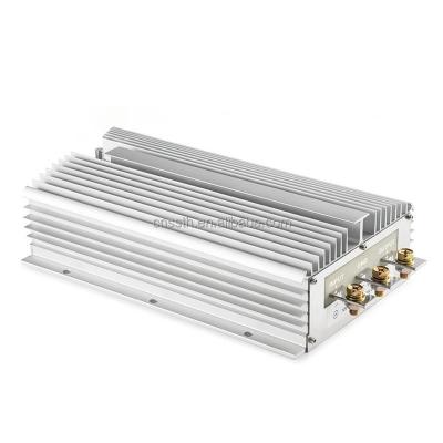 China 100A 2400W 12VDC To 24VDC Converter For Network SDK Single Output for sale