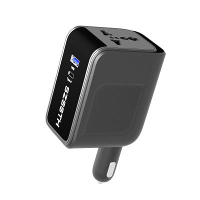 中国 Lightweight 150W 12V 220V Car Plug Power Inverter Converter Charger with USB Port Output and 2000MAH Output Current 販売のため