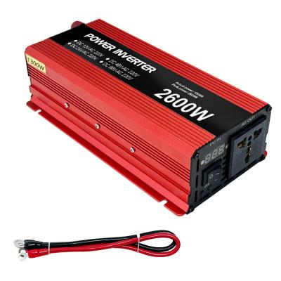 Κίνα 110V/220V/230V Output Voltage LED Display 800W 1000W 1300W 12V 24V DC to AC Pure Sine Wave Car Power Inverter προς πώληση