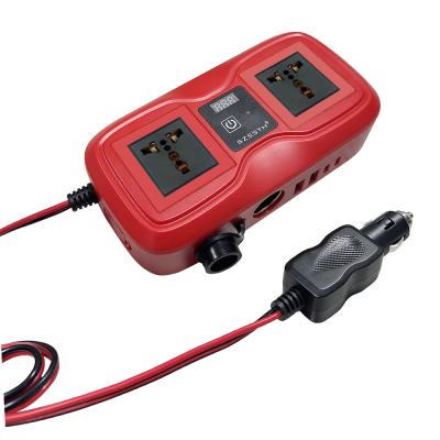 Κίνα Customized Support SZSSTH Universal Socket Portable 12V 220V 2 AC Outlets 2USB 200W GaN PD Fast Charger Car Power Inverter προς πώληση