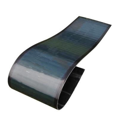 China 225W 300W Rollable CIGS Photovoltaic Flexible Solar Panels For Boat RV 0.33mm Thickness for sale