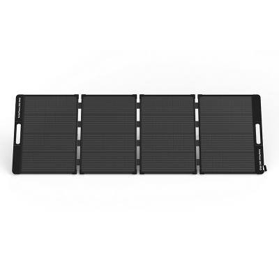 China 280W Power Black Foldable Solar Panels For Portable Camping And Outdoor Power Supply for sale