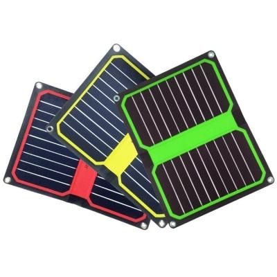 China 10.6W Monokristallines Silizium-Solarpanel zum Notfall-Zelltelefon-Laden im Freien zu verkaufen