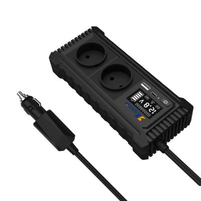 中国 Portable 200W Pure Sine Wave Car Power Inverter with Type C USB 販売のため