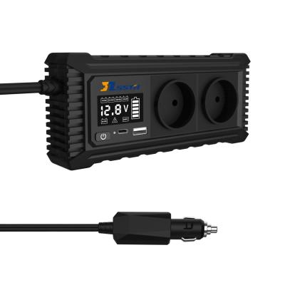 中国 200W 12V DC to AC 110V 220V Pure Sine Wave Car Power Inverter 販売のため