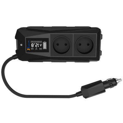 中国 Portable 12V to 110V 220V Car Power Inverter with USB Type C 販売のため